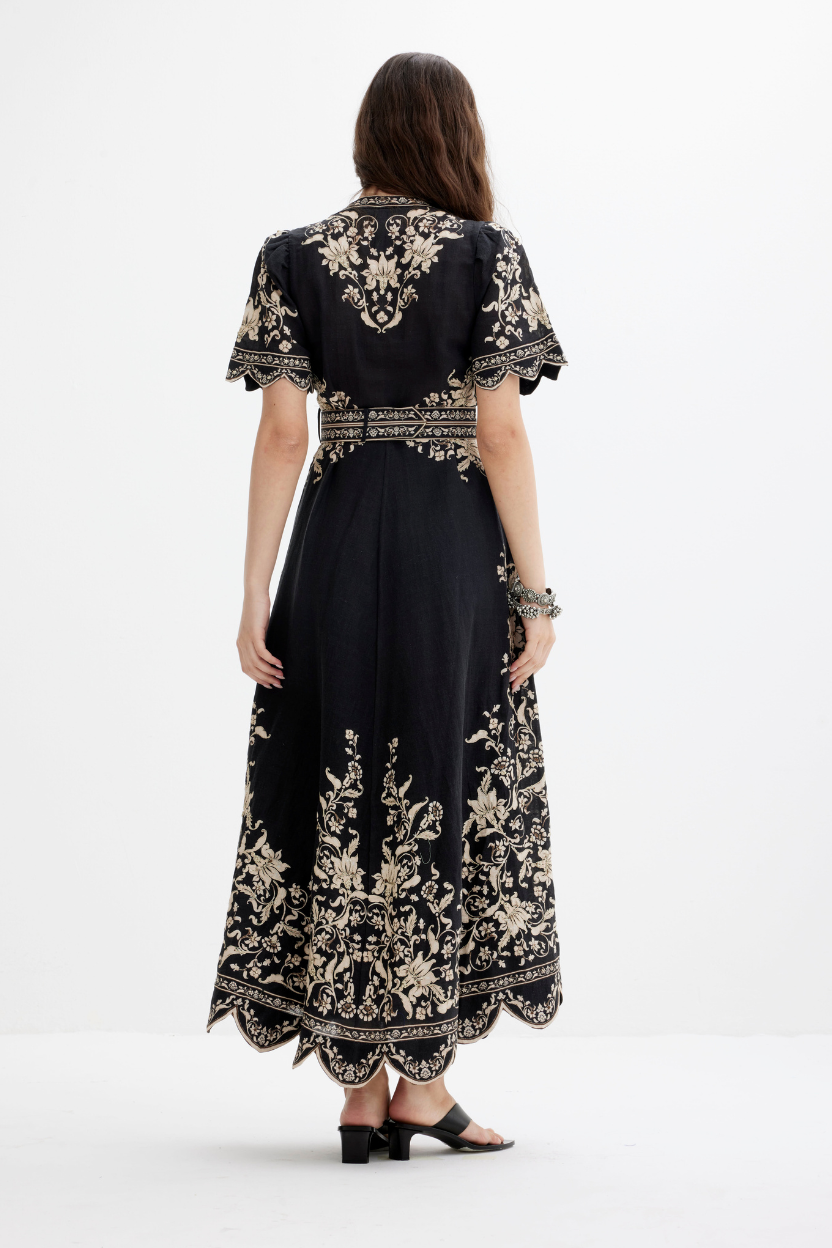 AMEIRA DRESS Scarlett Poppies
