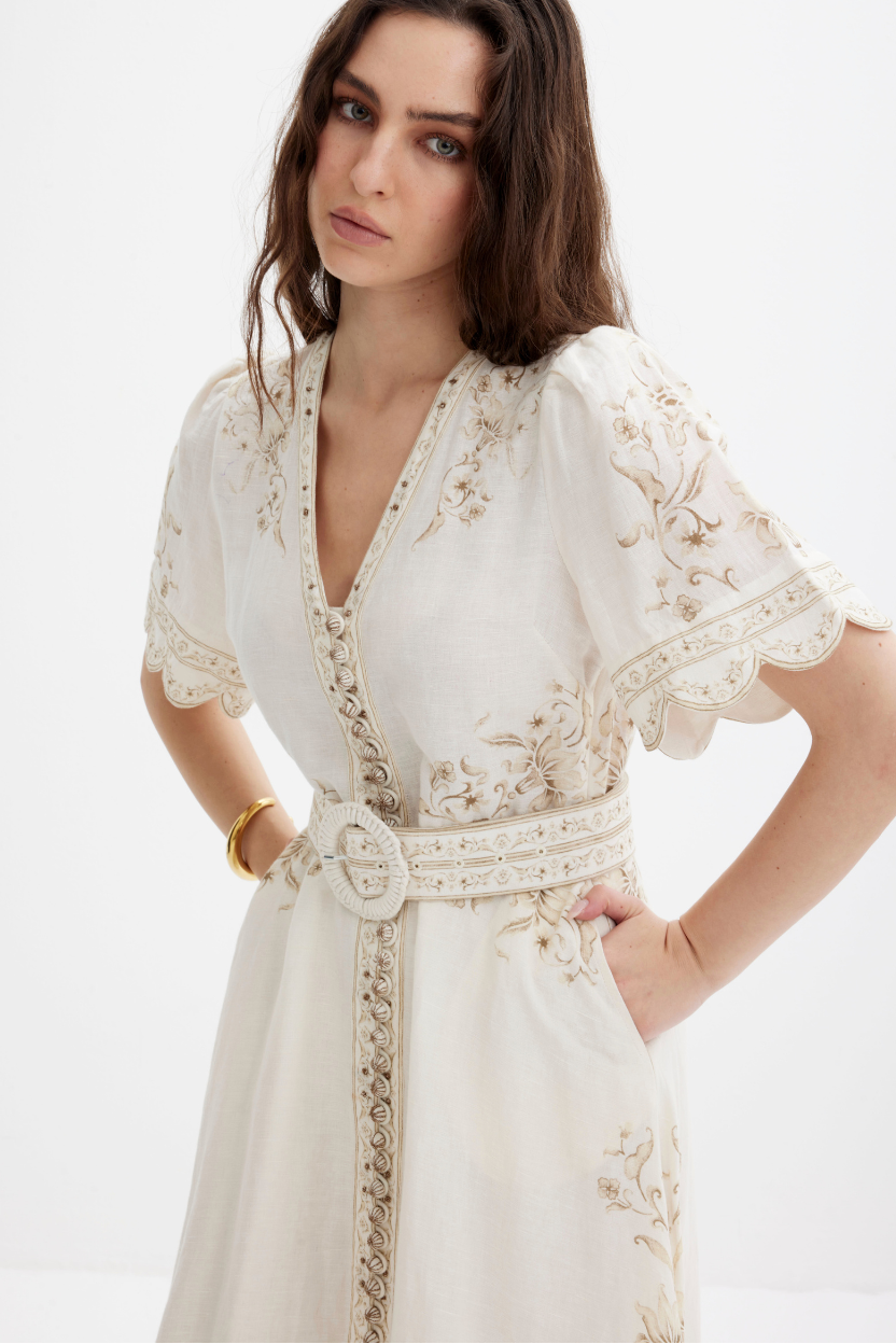 AMEIRA DRESS Scarlett Poppies
