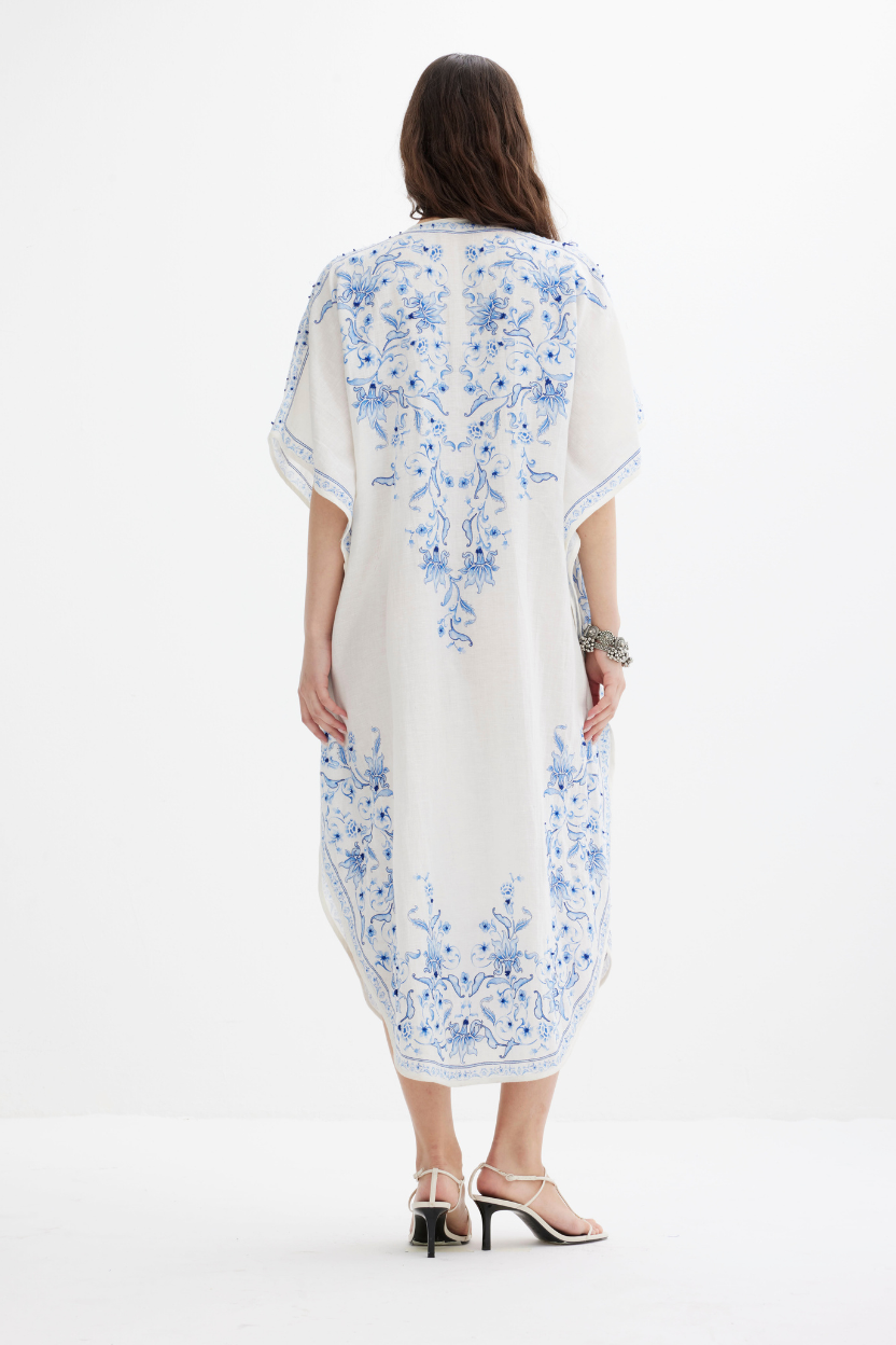 AMISHA KAFTAN Scarlett Poppies