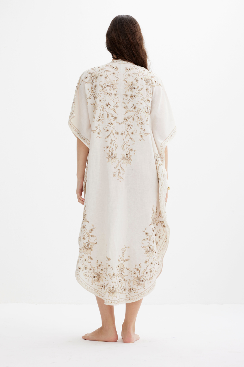 AMISHA KAFTAN Scarlett Poppies