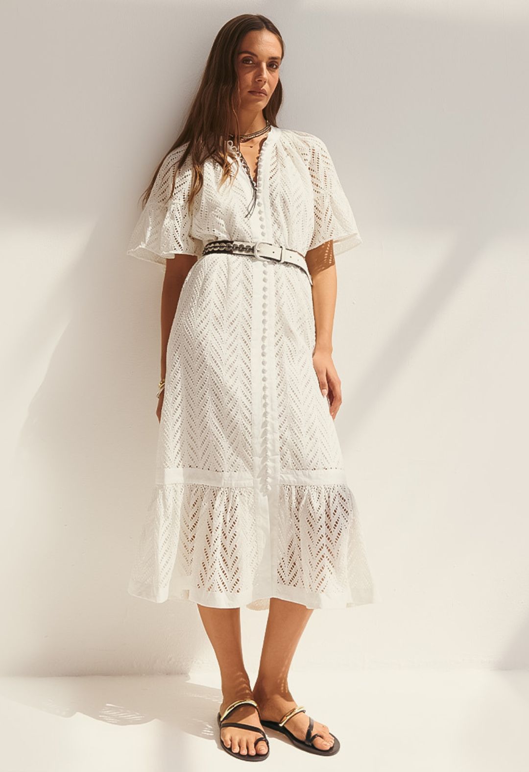 Sunset Tides Midi Dress