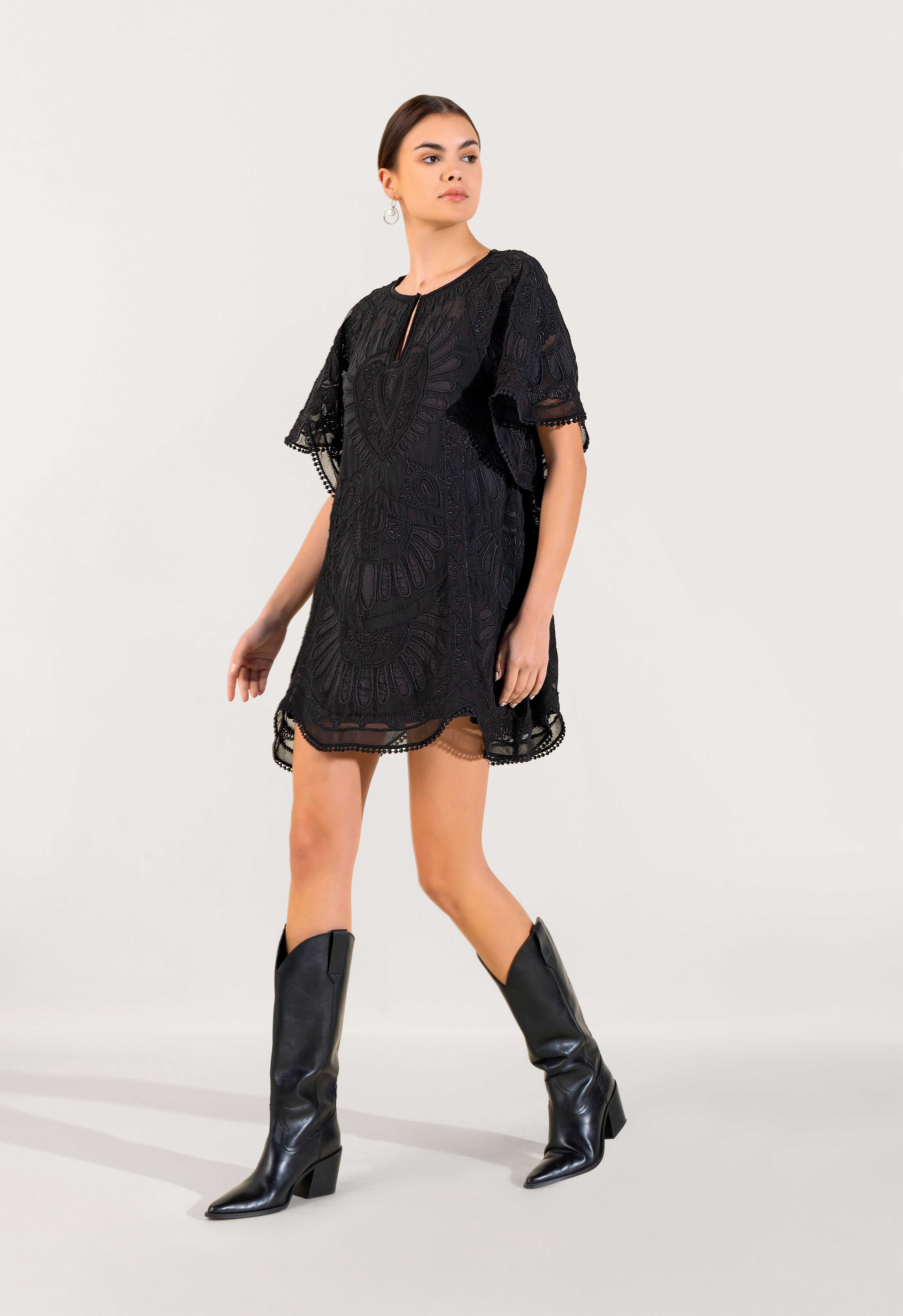 ALLURE DRESS Scarlett Poppies