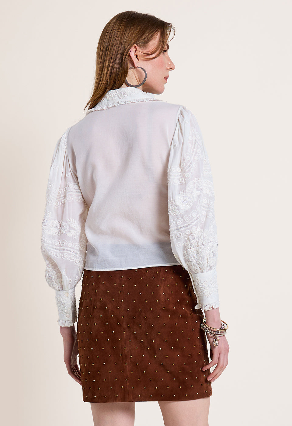 CHETNA TOP Scarlett Poppies