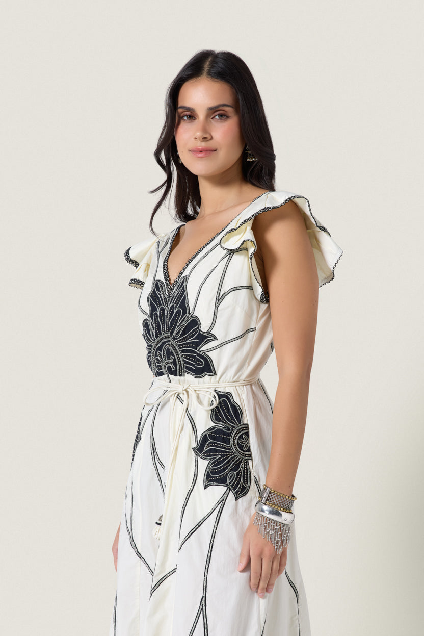 VITTORIO DRESS Scarlett Poppies