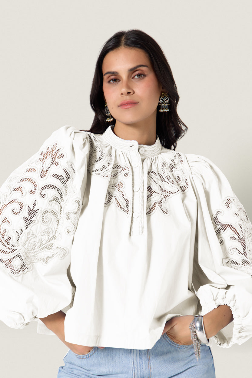 VESMA TOP Scarlett Poppies