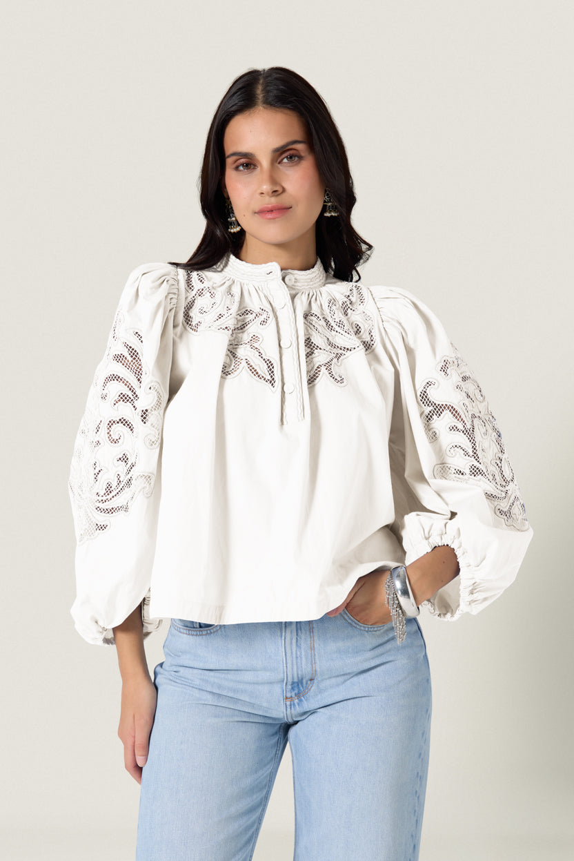 VESMA TOP Scarlett Poppies