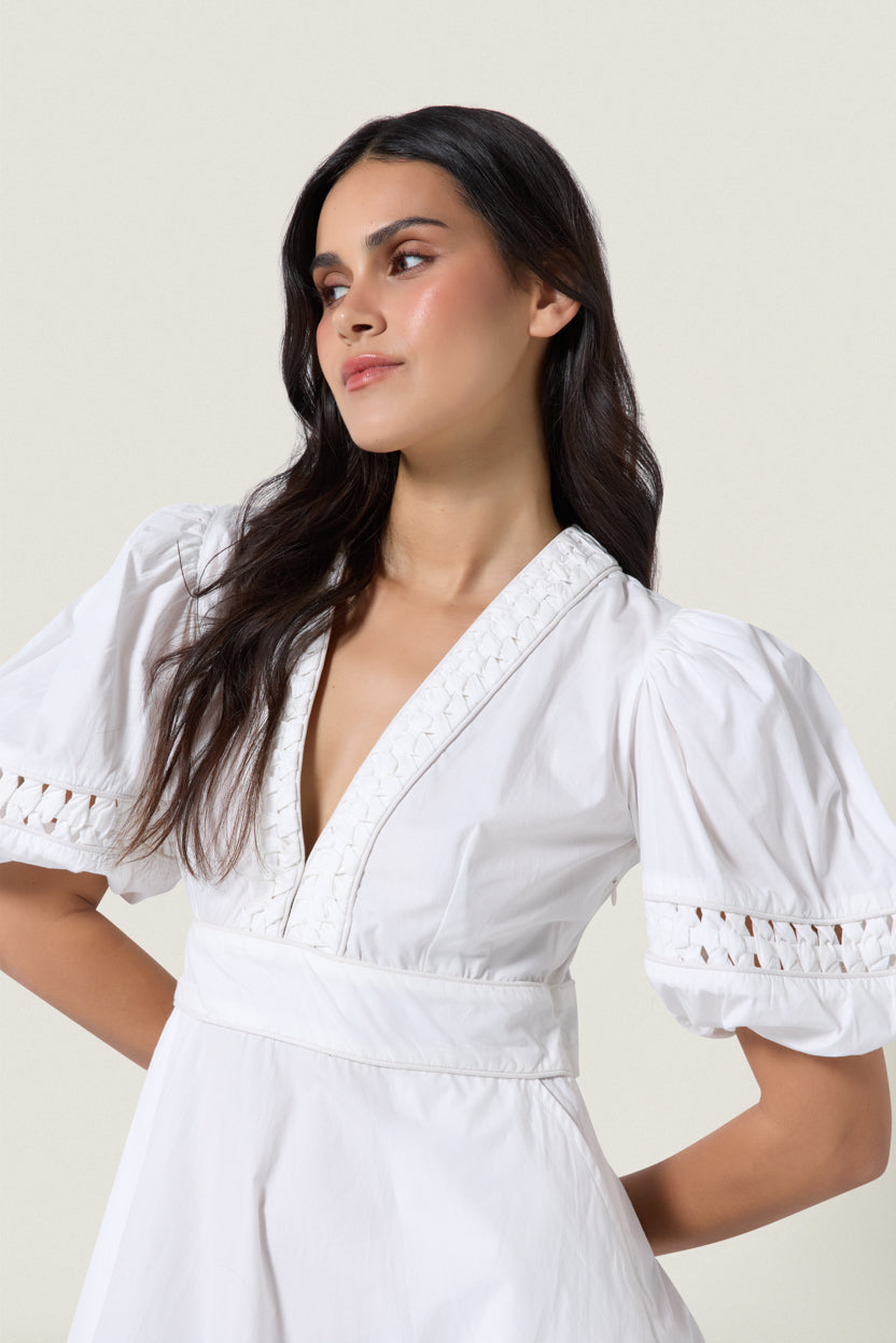 OLGA DRESS Scarlett Poppies