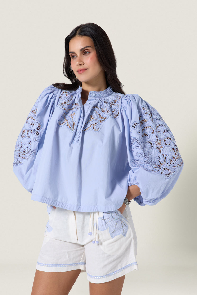 VESMA TOP Scarlett Poppies