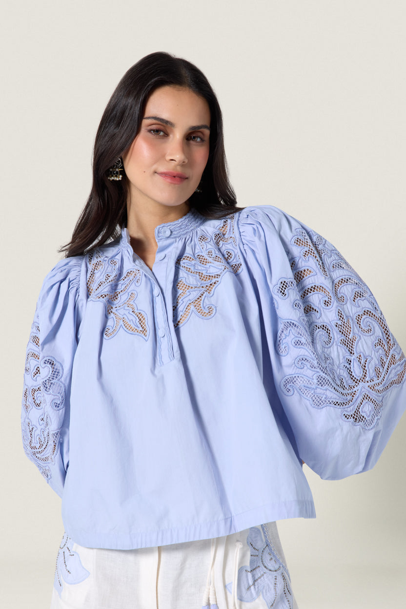 VESMA TOP Scarlett Poppies