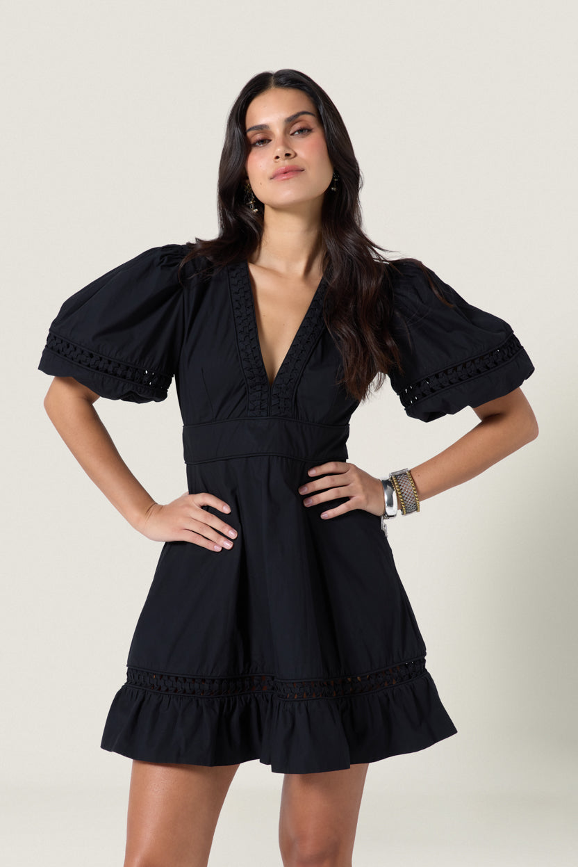 OLGA DRESS Scarlett Poppies