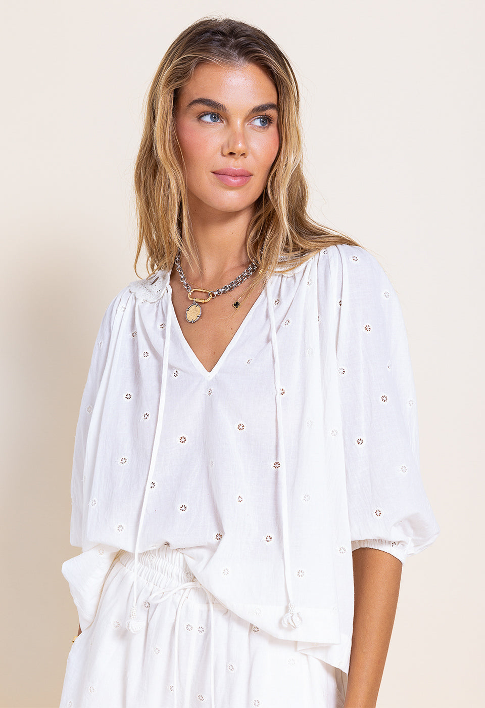 Esme Top Scarlett Poppies Tops