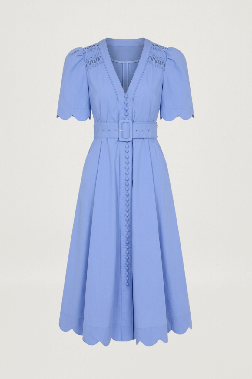 Euphoria Long Dress Vista Blue / XS Euphoria Long Dress Vista Blue / XS