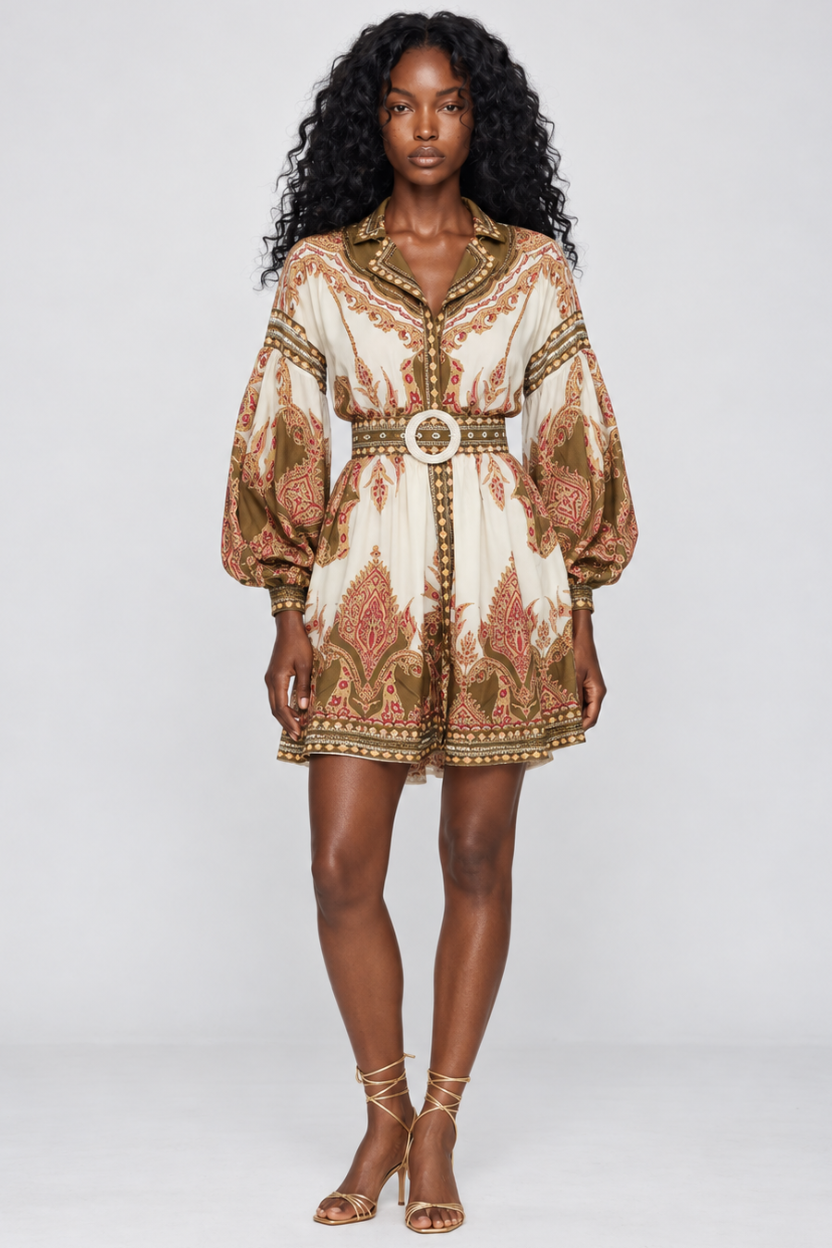 FLORISTA SHORT DRESS | SCARLETT POPPIES