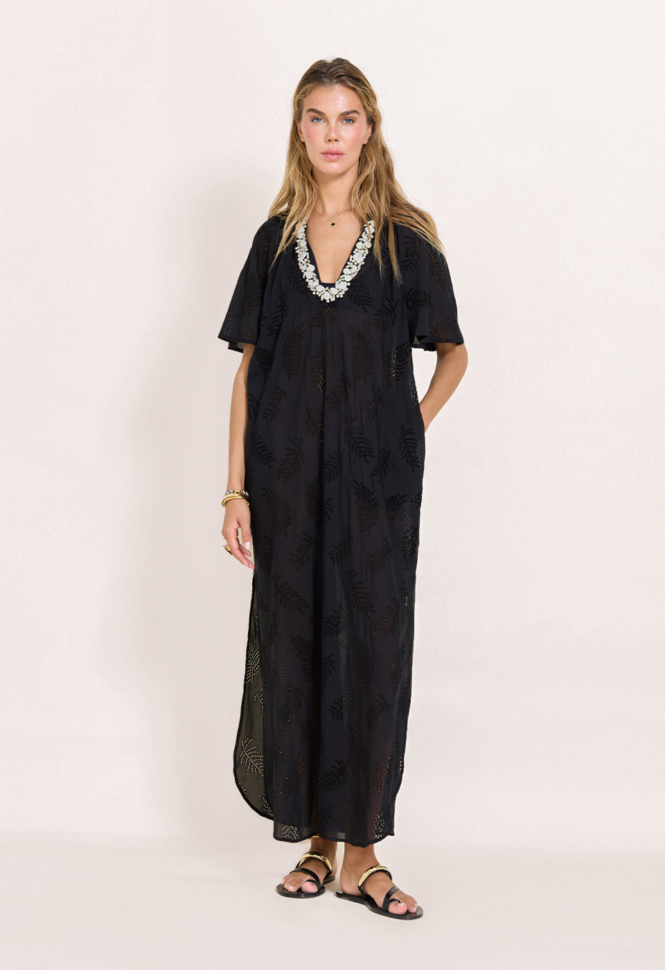 Isadora Kaftan Scarlett Poppies Dresses