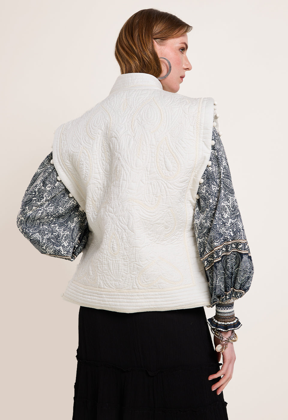 LEONIE VEST Scarlett Poppies Vest