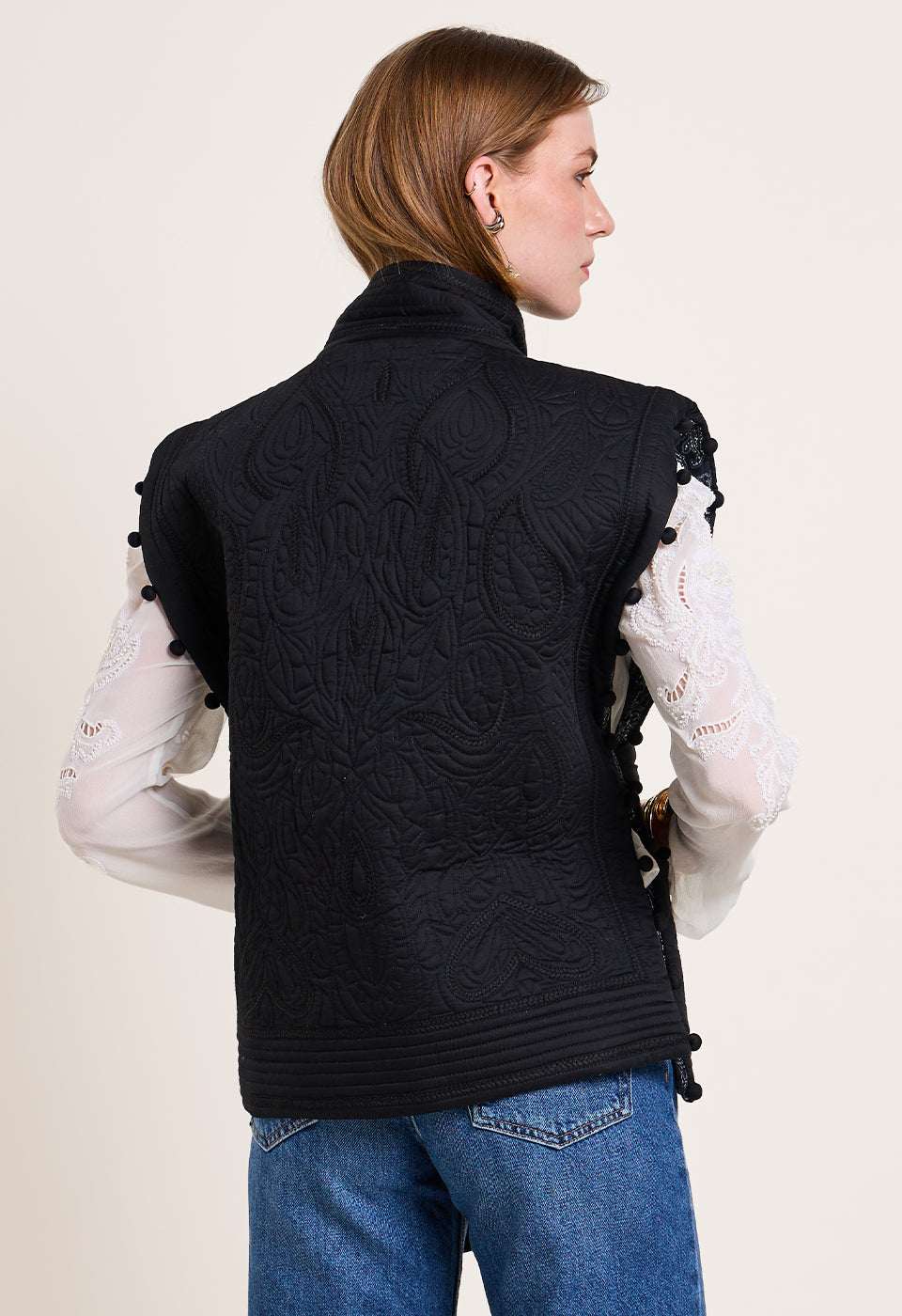 LIANA VEST Scarlett Poppies Vest