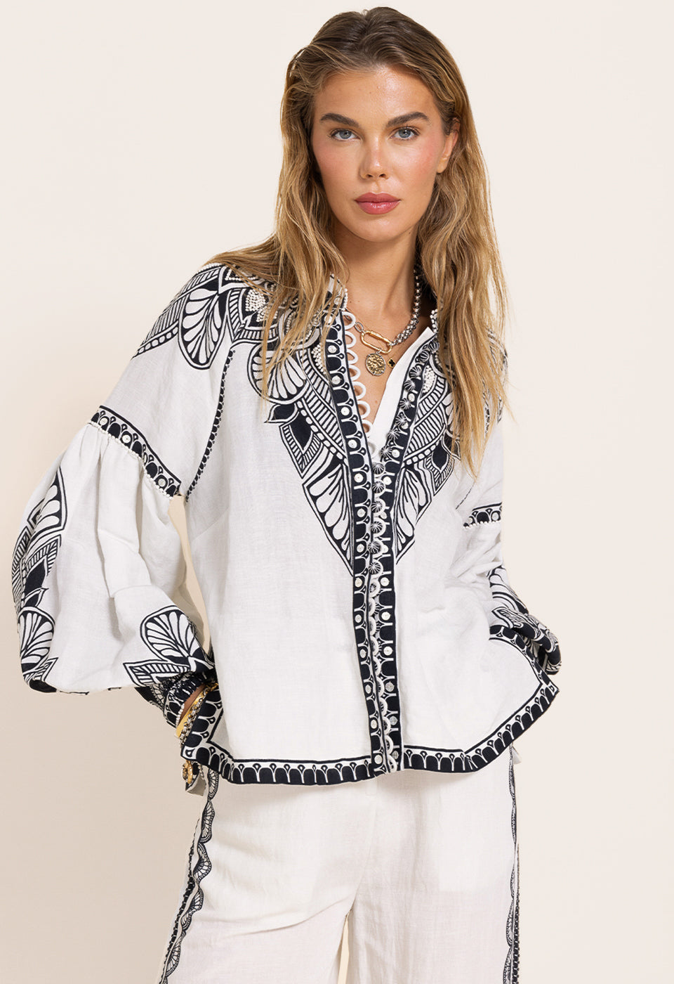 Sabrina Top Scarlett Poppies Tops