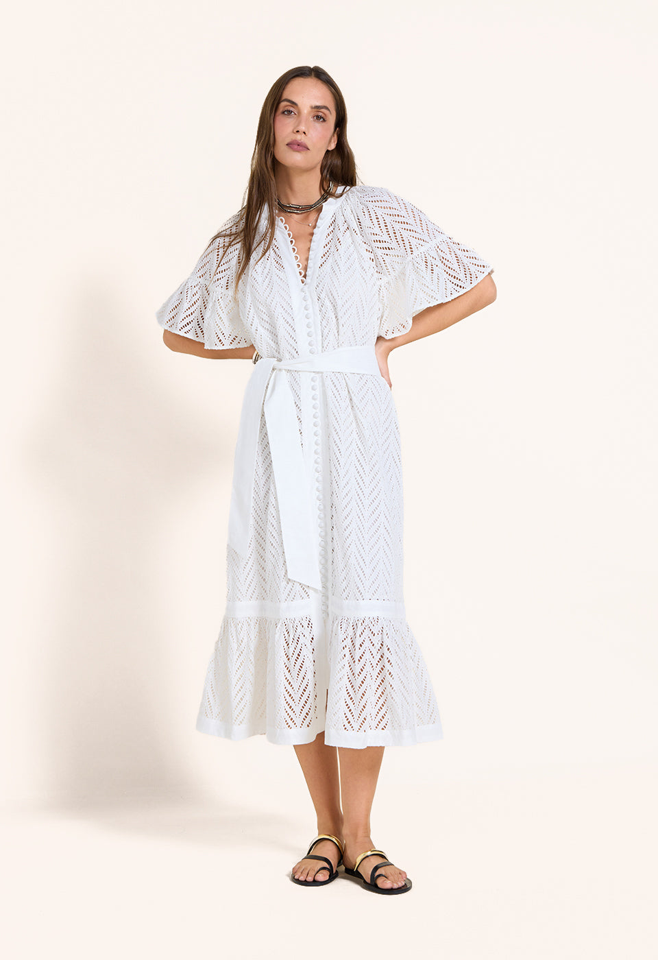 Solstice Midi Dress Scarlett Poppies Dresses