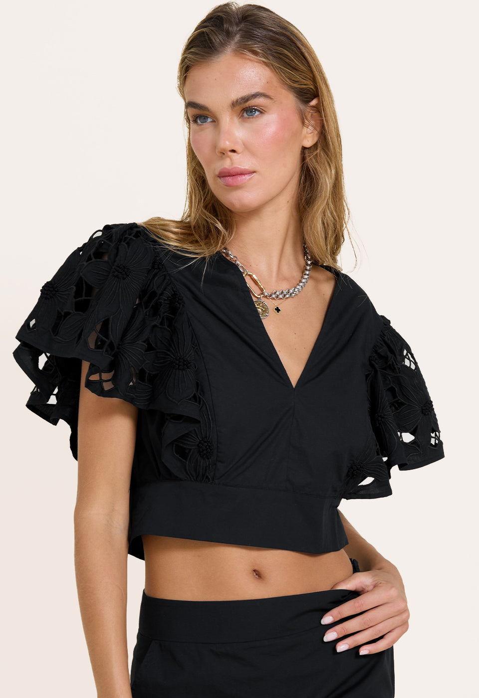 Talia Top Scarlett Poppies Tops