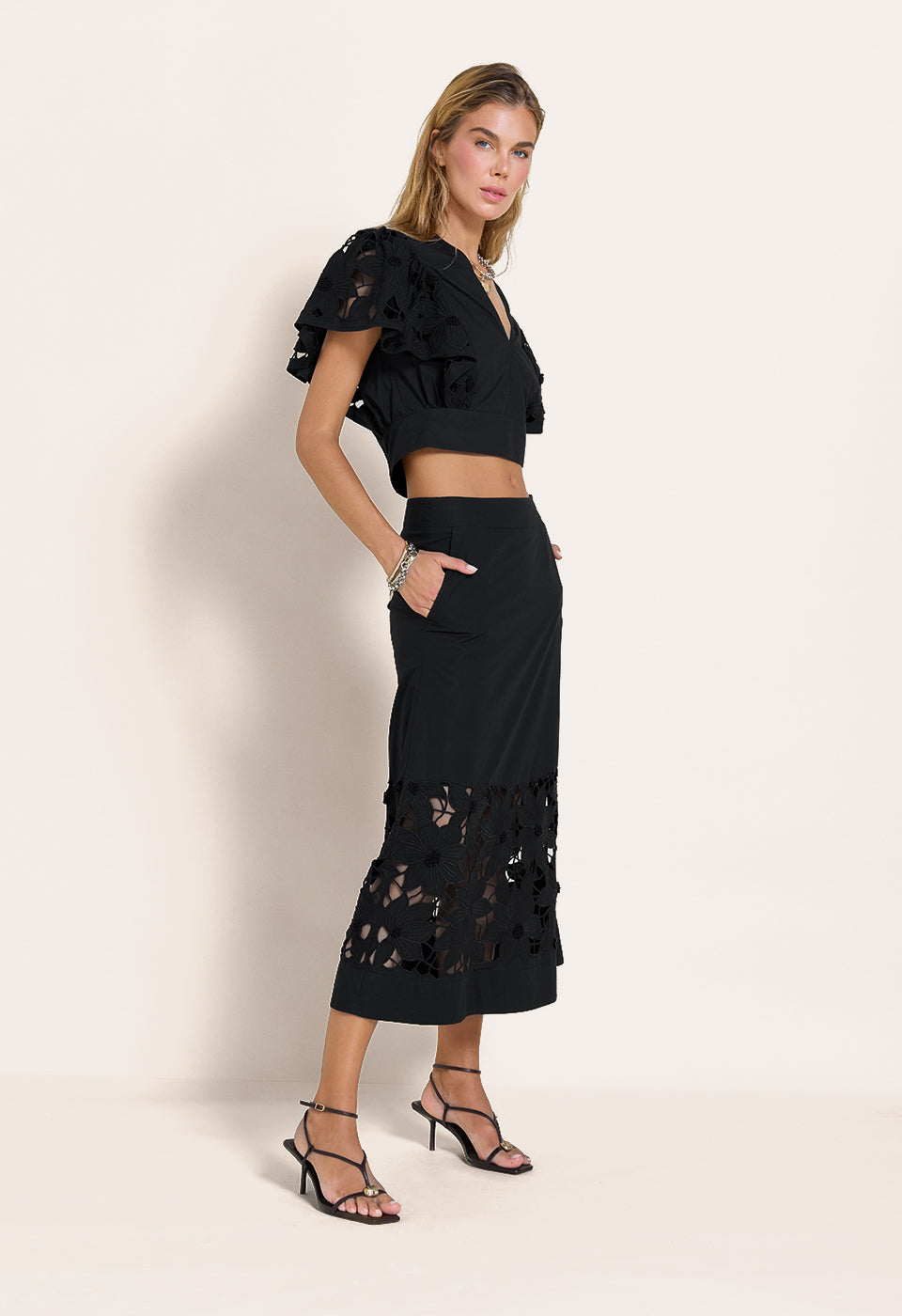 Talia Top Scarlett Poppies Tops