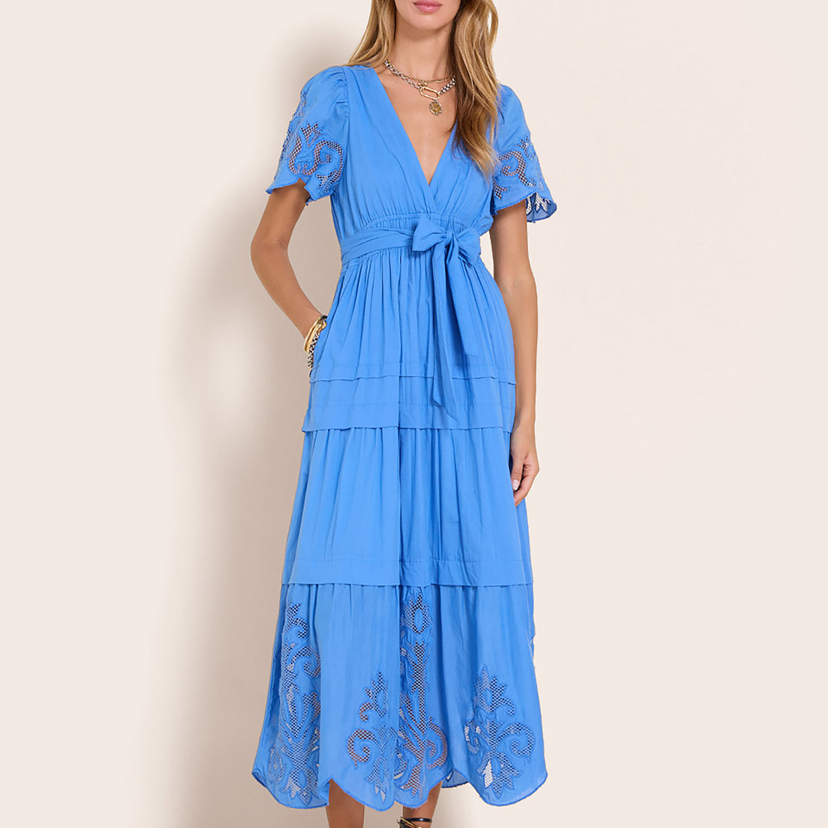 Radhika Long Dress, Fiucci Blue / Xs
