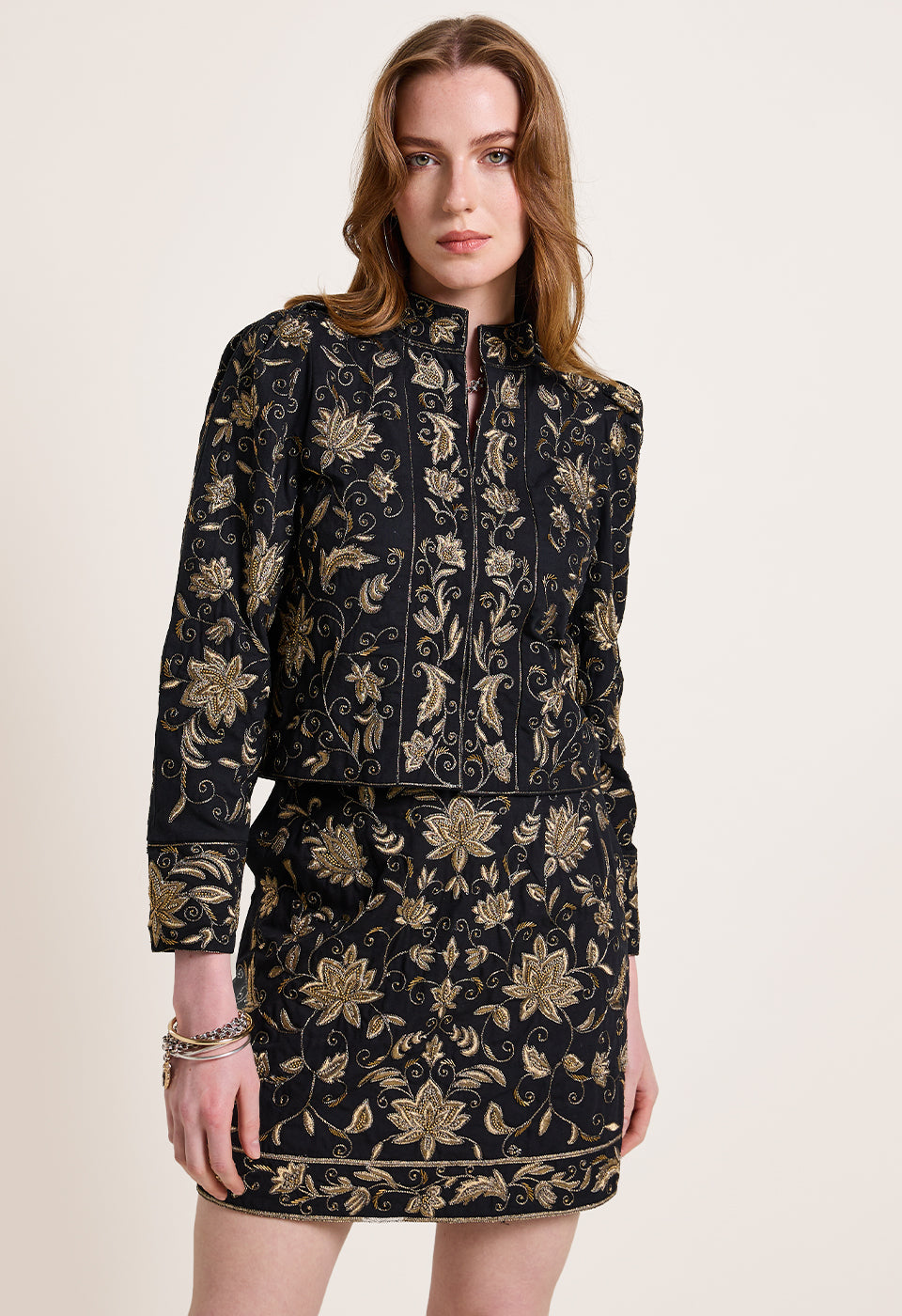IVANNA GOLD JACKET