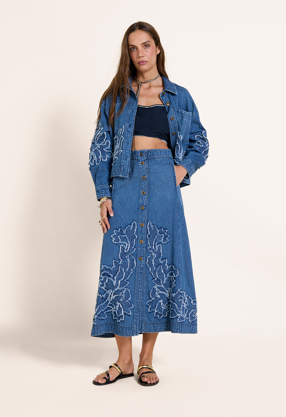 Livia Skirt Scarlett Poppies Skirts