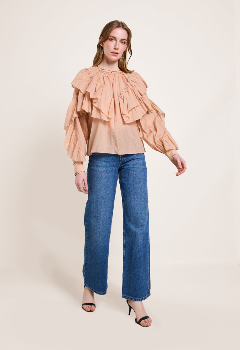 SELONA TOP Scarlett Poppies Blouses