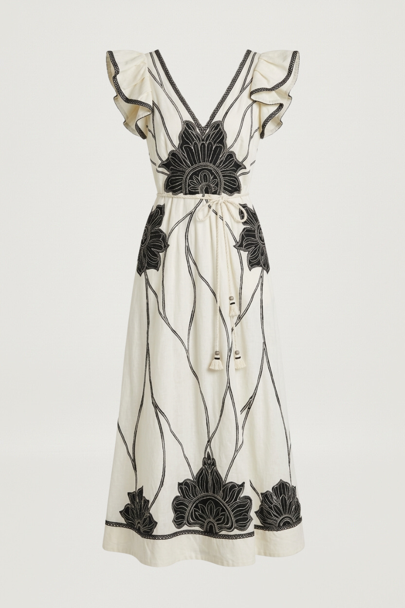 VITTORIO DRESS Scarlett Poppies 