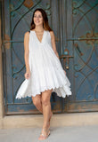 SUMMER DAYS - THE BRODERIE ANGLAISE SLEEVELESS COTTON DRESS Scarlett Poppies Dresses, Beach