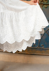 SUMMER DAYS - THE BRODERIE ANGLAISE SLEEVELESS COTTON DRESS Scarlett Poppies Dresses, Beach
