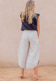 KNOTS ABOUT YOU - COTTON TOP WITH HAND EMBROIDERY Scarlett Poppies Blouses