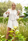 LA BOHEME - EMBROIDERED BOHO LACE DRESS Scarlett Poppies Dresses