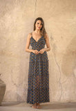 SUSAN - OPEN BACK CHIFFON MAXI DRESS Scarlett Poppies Dresses