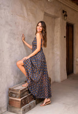 SUSAN - OPEN BACK CHIFFON MAXI DRESS Scarlett Poppies Dresses