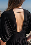 ZORIANA - CUTOUT EXQUISITE EMBROIDERY DRESS WITH DRAWSTRING DETAILS Scarlett Poppies Dresses